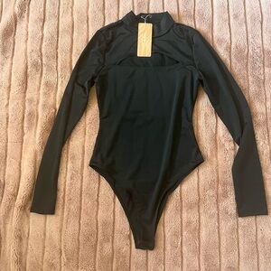 SHEIN, black body suit, new